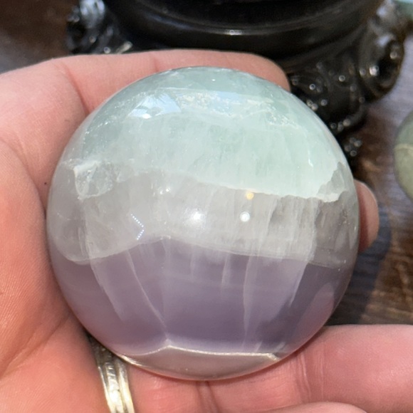 🎄SALE🎄Rainbow Fluorite Crystal Sphere! - Picture 5 of 11